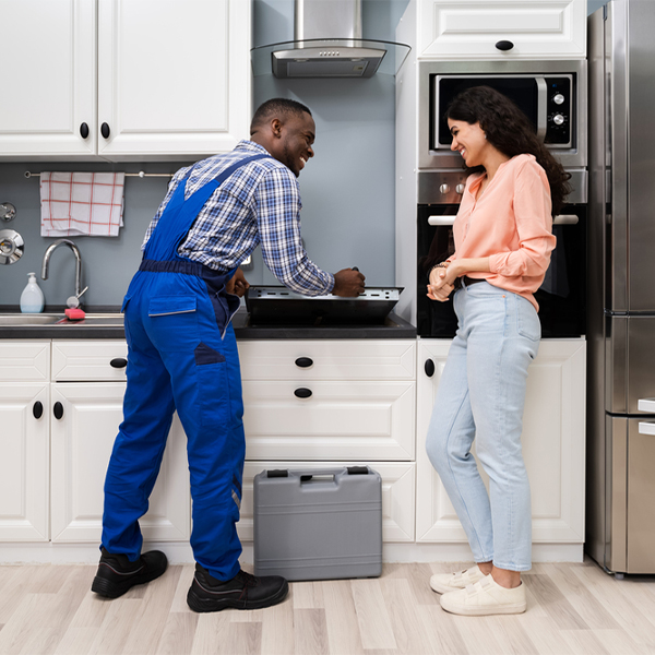 can you provide an estimate for cooktop repair before beginning any work in Blue Earth County MN